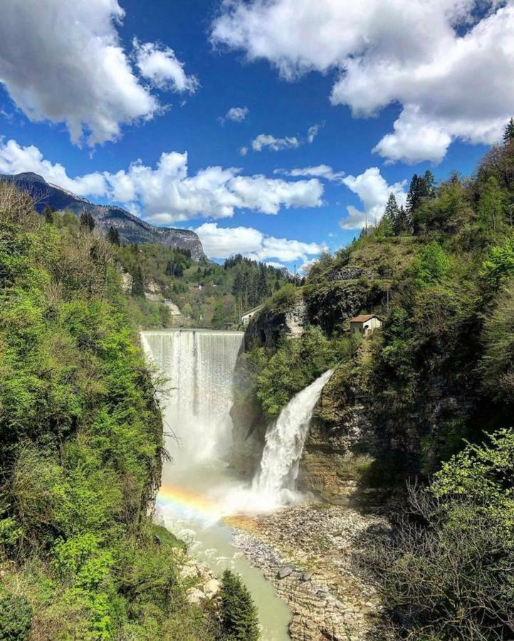 Locanda Ponte Serra Otel Lamon Dış mekan fotoğraf